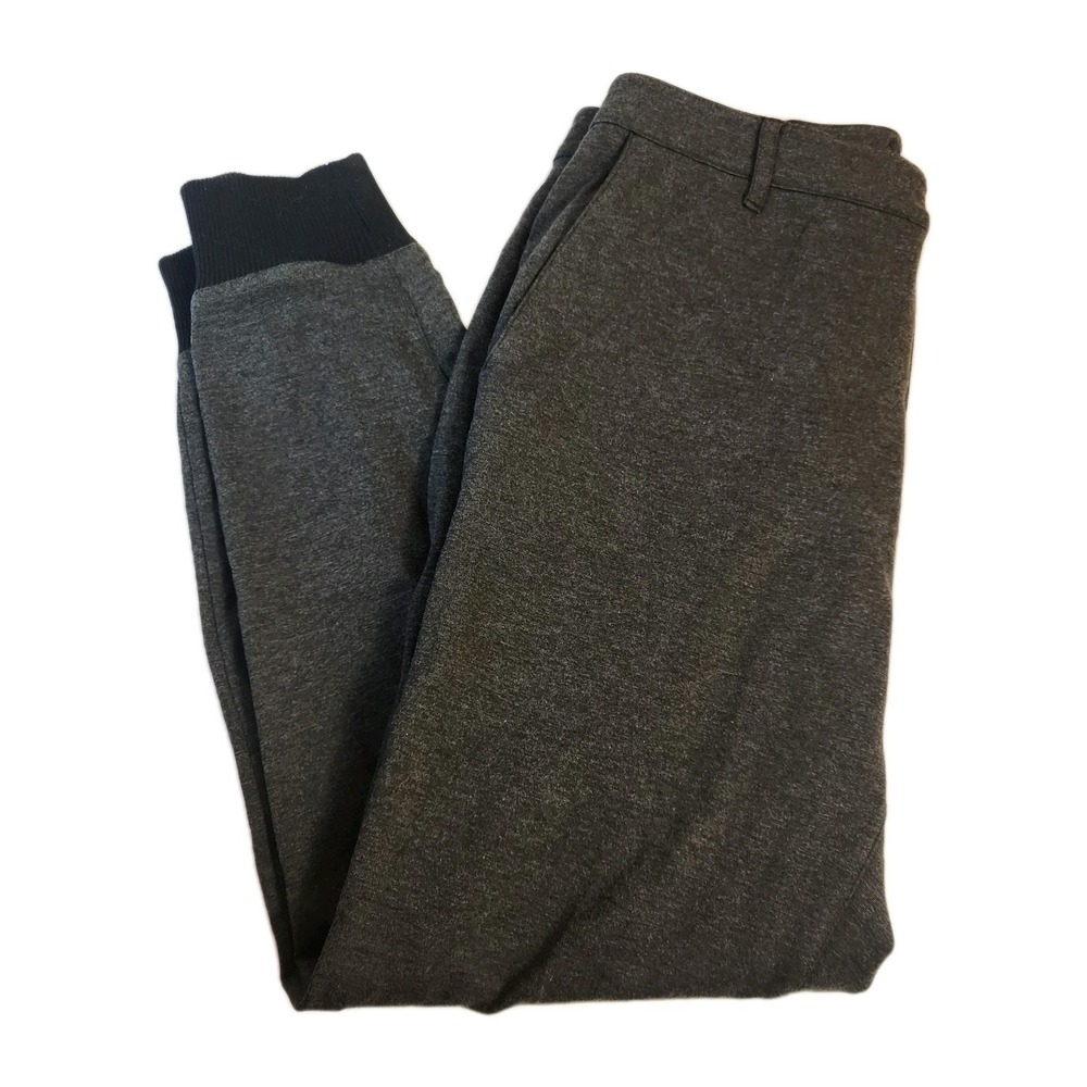 Paige Pants Mens 32 Gray Elmwood Jogger Iced Black Stretch Golf Sweatpants - Picture 1 of 16